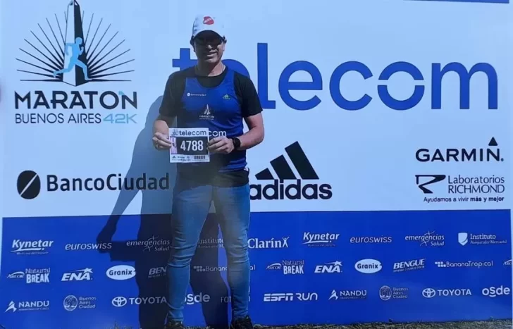 Víctor Constante, el atleta de Puerto Deseado representará a Santa Cruz en la Maratón de Buenos Aires