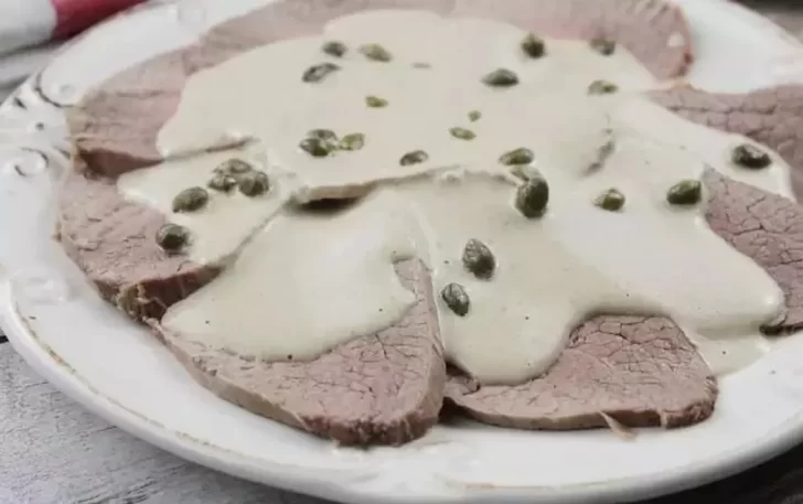 Receta de vitel toné con cerdo: más económico y sabroso