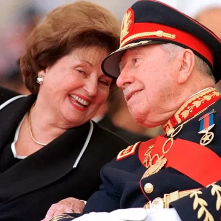 Murió Lucía Hiriart, viuda y mano derecha del dictador chileno Augusto Pinochet