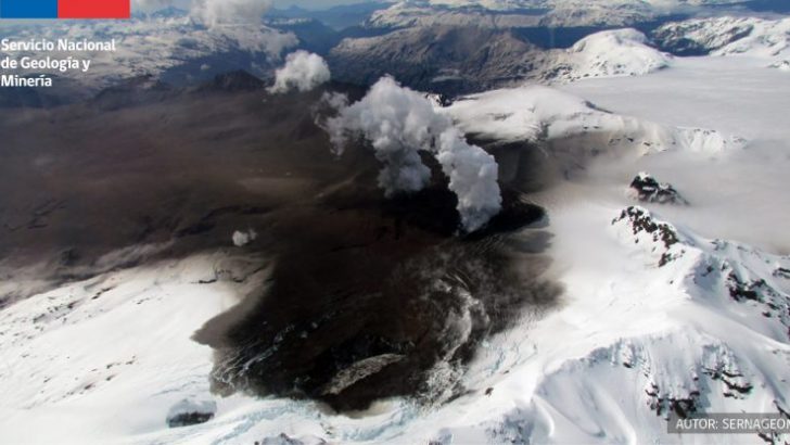Alerta amarilla por Volcán Hudson: hubo más de 200 sismos de baja intensidad