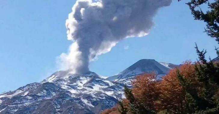 Volcán Hudson: se formó un comité de emergencia en Los Antiguos