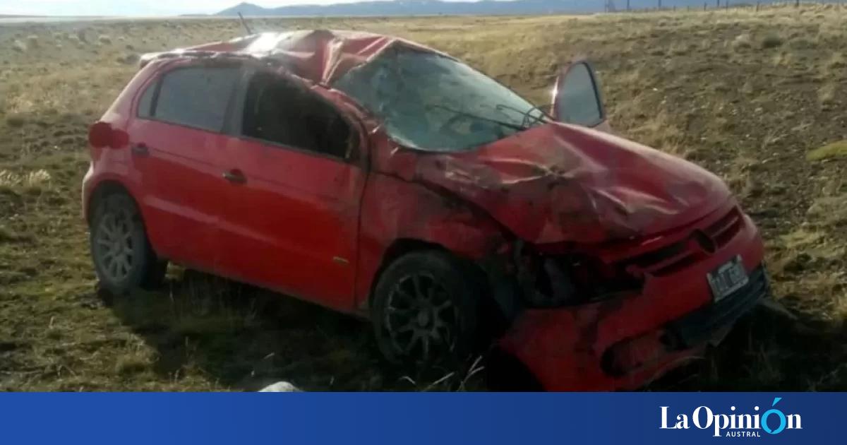 Una mujer de Santa Cruz terminó fracturada tras un violento vuelco en ...