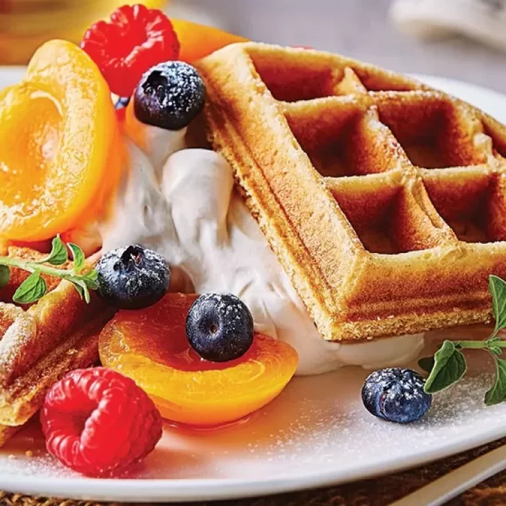 Cómo hacer unos buenos y esponjosos waffles en casa: los ingredientes y el paso a paso