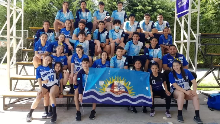 Doble victoria para el handball de Santa Cruz en los Juegos Nacionales de la Araucanía