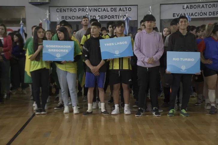 Los Juegos Intercolegiales “Martín Chiofalo” tuvieron su apertura en el CePARD