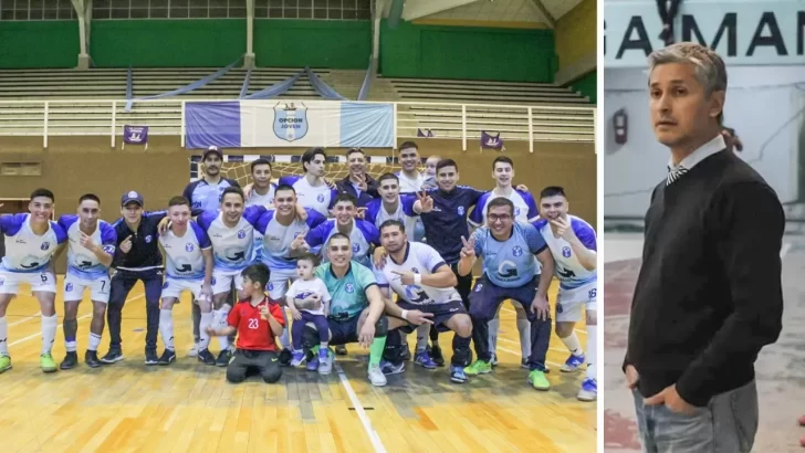 Rafael Romero, el DT de Opción Joven en la previa de la Liga Nacional de Futsal: “Es un gran desafío”