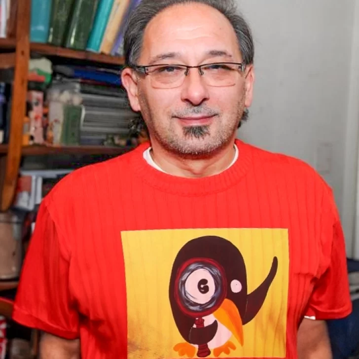 Carlos D’Amico, el pingüino artista