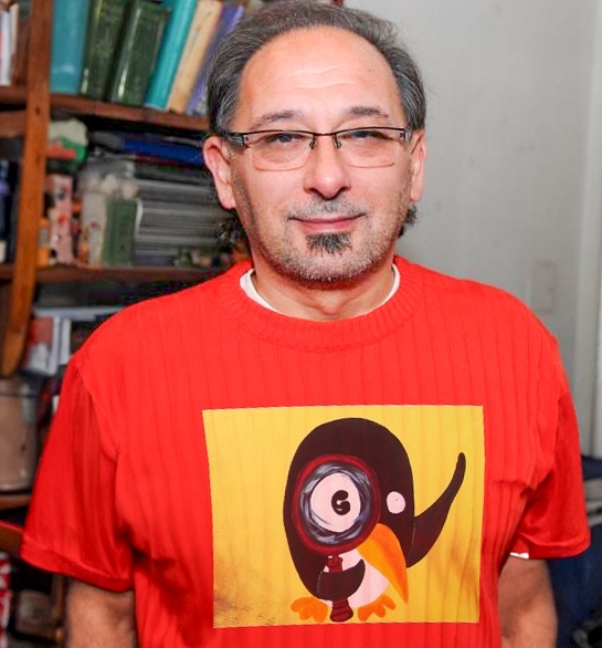 Carlos D’Amico, el pingüino artista