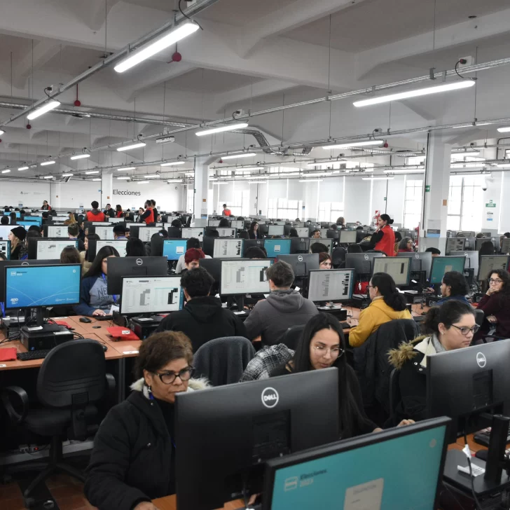 Elecciones 2023: el Centro de Cómputos está listo para comenzar a recibir las actas de votación