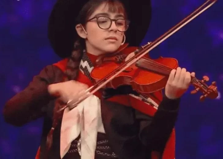 Video. Una violinista de 13 años logró emocionar al jurado de Got Talent Argentina: “Sos un diamante en bruto”