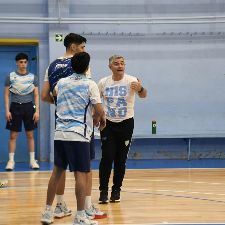 Liga Argentina de Básquet: último entrenamiento de Hispano Americano antes del viaje a Buenos Aires