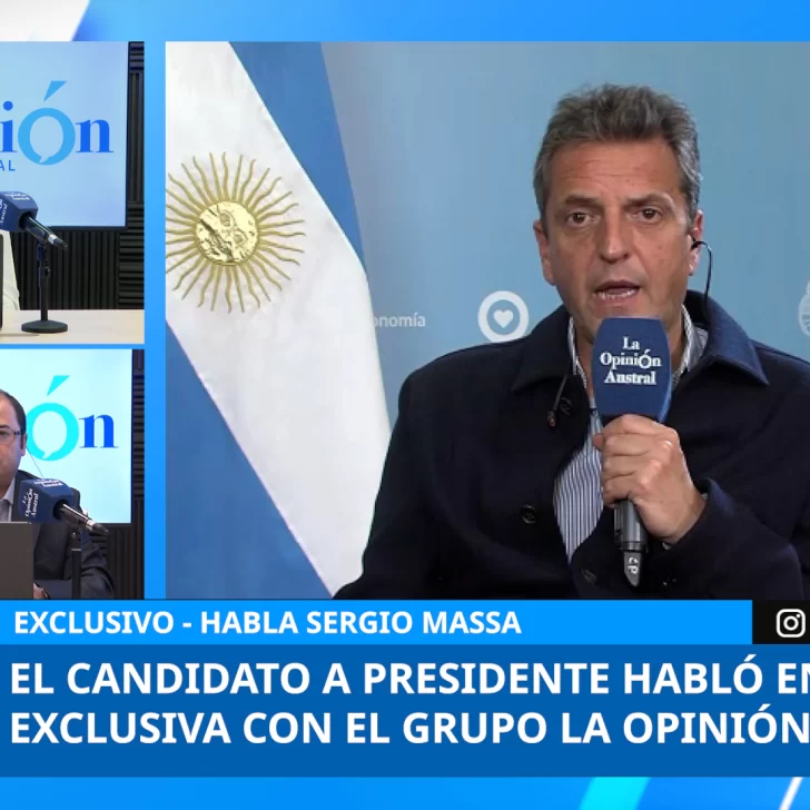 Sergio Massa: “Voy a trabajar con el gobernador que eligieron los santacruceños”