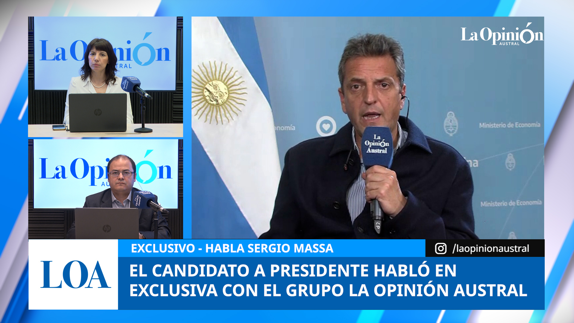 Sergio Massa: “Voy a trabajar con el gobernador que eligieron los santacruceños”