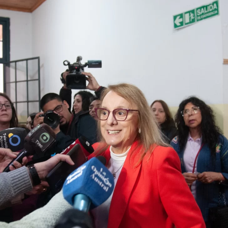 Alicia votará hoy por última vez como gobernadora de Santa Cruz