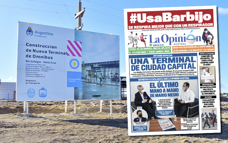 Así avanza la obra de la nueva terminal de Río Gallegos: ¿Cuándo se inaugura? Así avanza la obra de la nueva terminal de Río Gallegos: ¿Cuándo se inaugura?