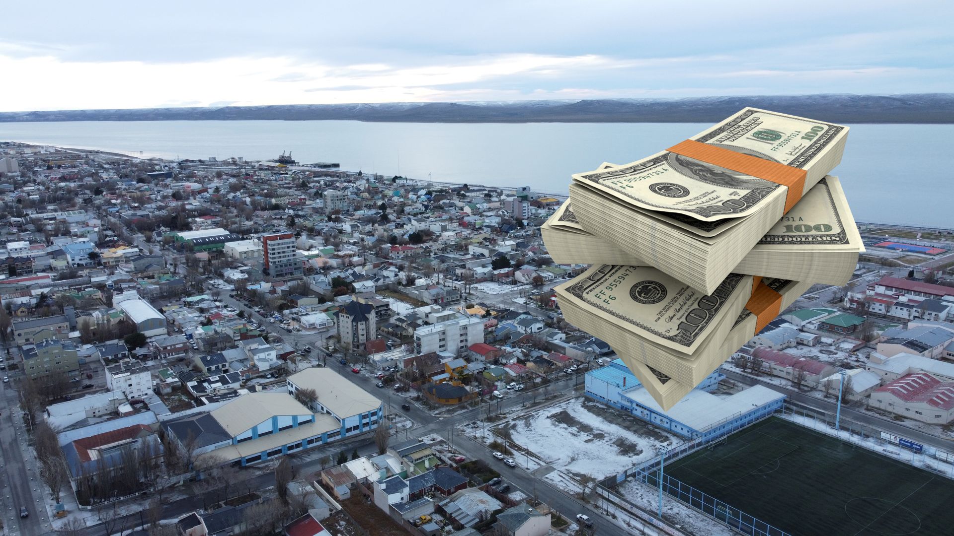 Dólar blue en Río Gallegos está arriba de $1066 pero es casi imposible conseguir