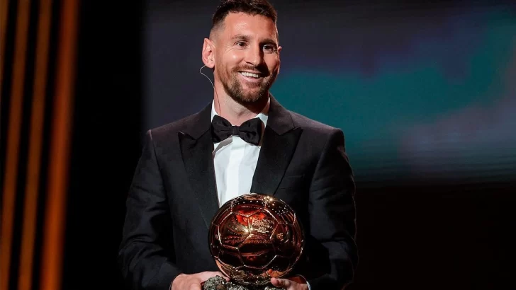 La emotiva dedicatoria de Lionel Messi a la Selección Argentina tras ganar su octavo Balón de Oro