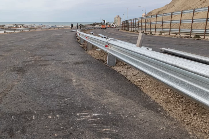 Ya terminó el asfaltado de la Ruta 3 en Comodoro y esta semana quedaría habilitada para tránsito liviano
