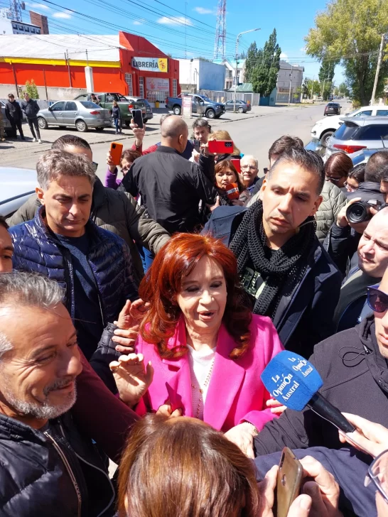 Cristina Fernández en Río Gallegos y el afecto a “La Decana de la Patagonia: “¡LU12, la vieja LU12!