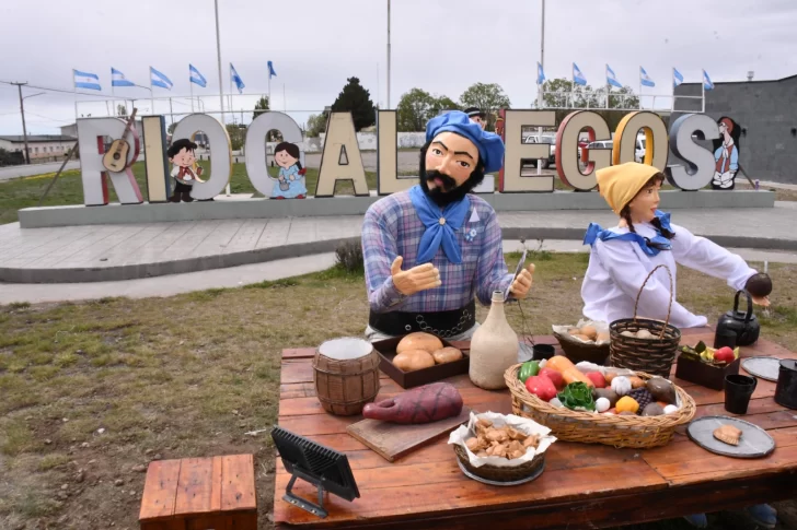 Después de Halloween, Río Gallegos se preparó para el Día de la Tradición