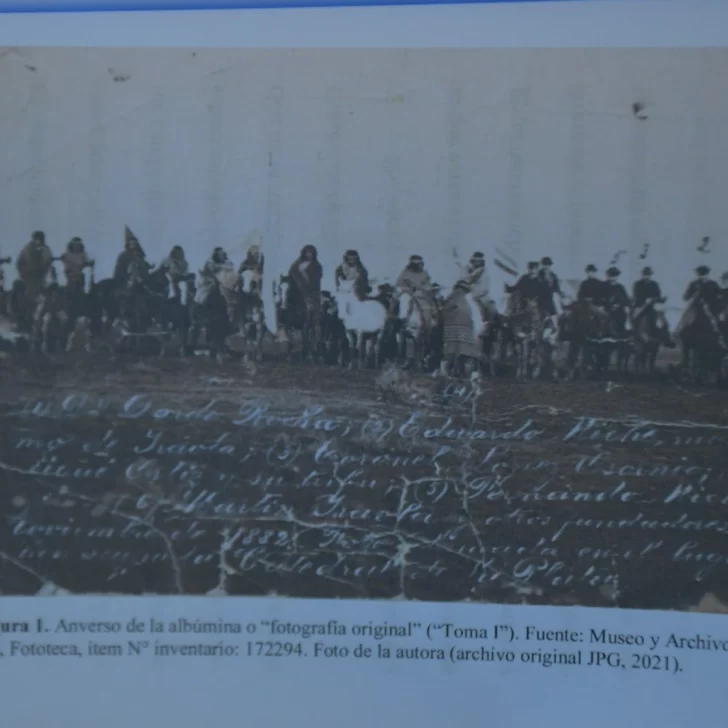 Una foto histórica y la investigación de Graciela Brunazzo que develó el error