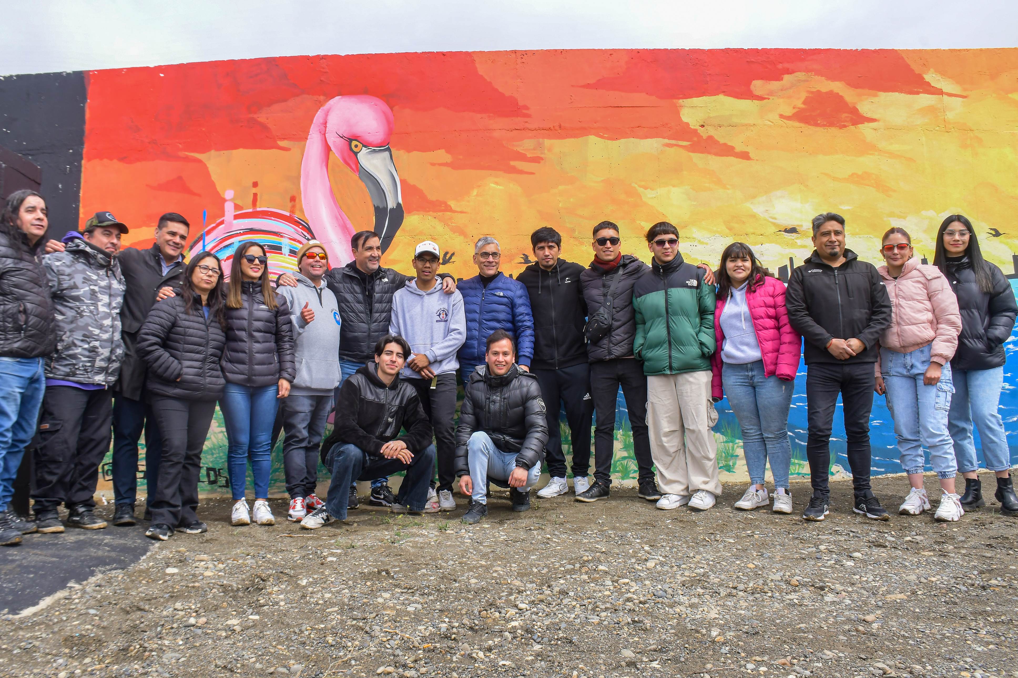 Desde campeones del Mundo hasta fauna autóctona: inauguraron cuatro nuevos murales en el barrio Procrear Desde campeones del Mundo hasta fauna autóctona: inauguraron cuatro nuevos murales en el barrio Procrear