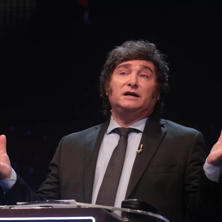 Javier Milei tras el debate: “Cada vez que yo tenía que hablar, se dedicaban a toser”