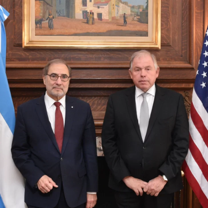 Argüello se reunió con Werthein para iniciar la transición en la embajada argentina ante EEUU