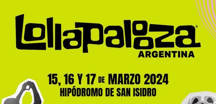Se confirmó el line up del Lollapalooza Argentina 2024: ¿Quiénes estarán?
