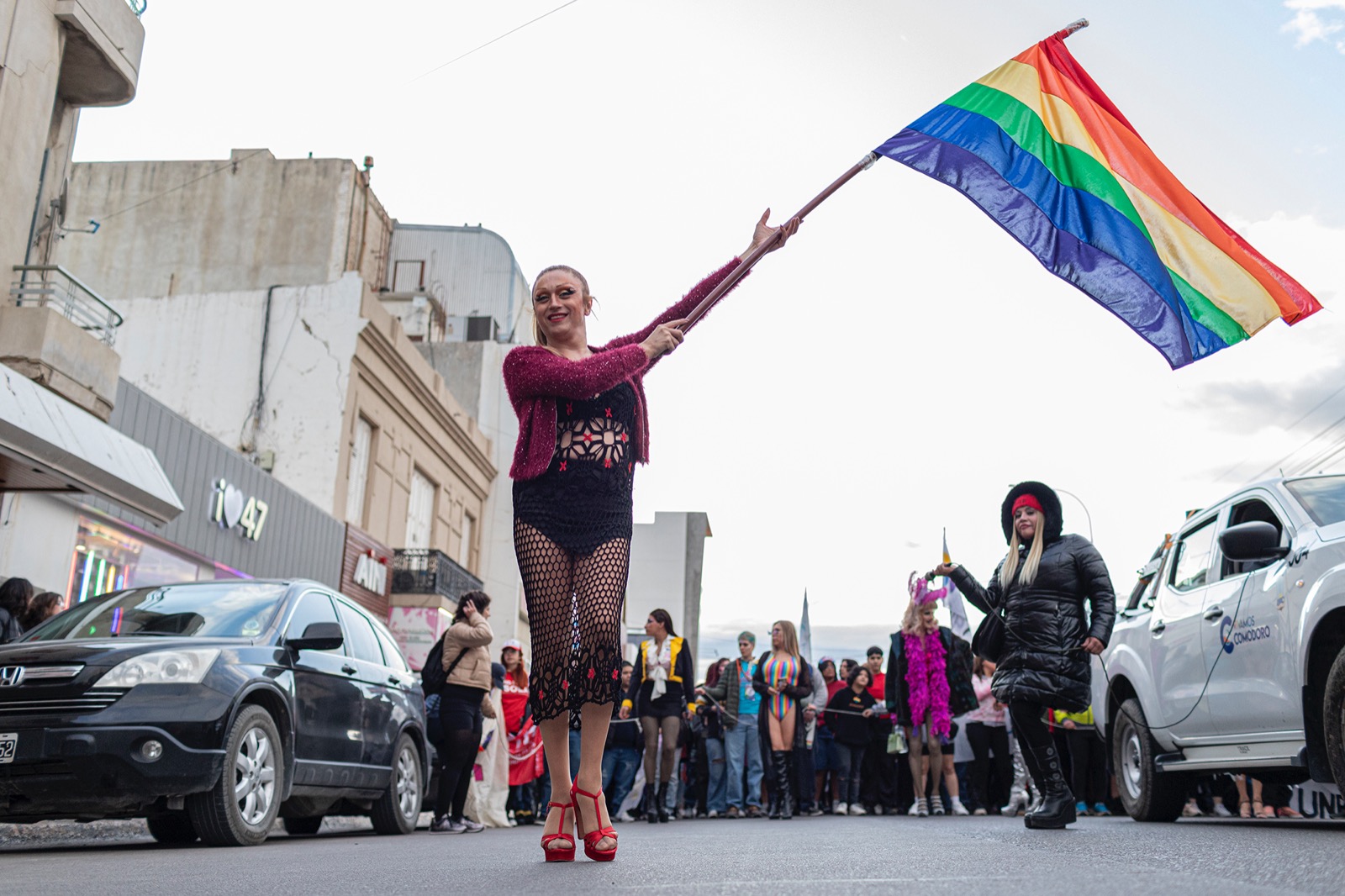 Bajo la consigna “Ley Antidiscriminatoria Nacional ya”, Comodoro Rivadavia marchó por el orgullo