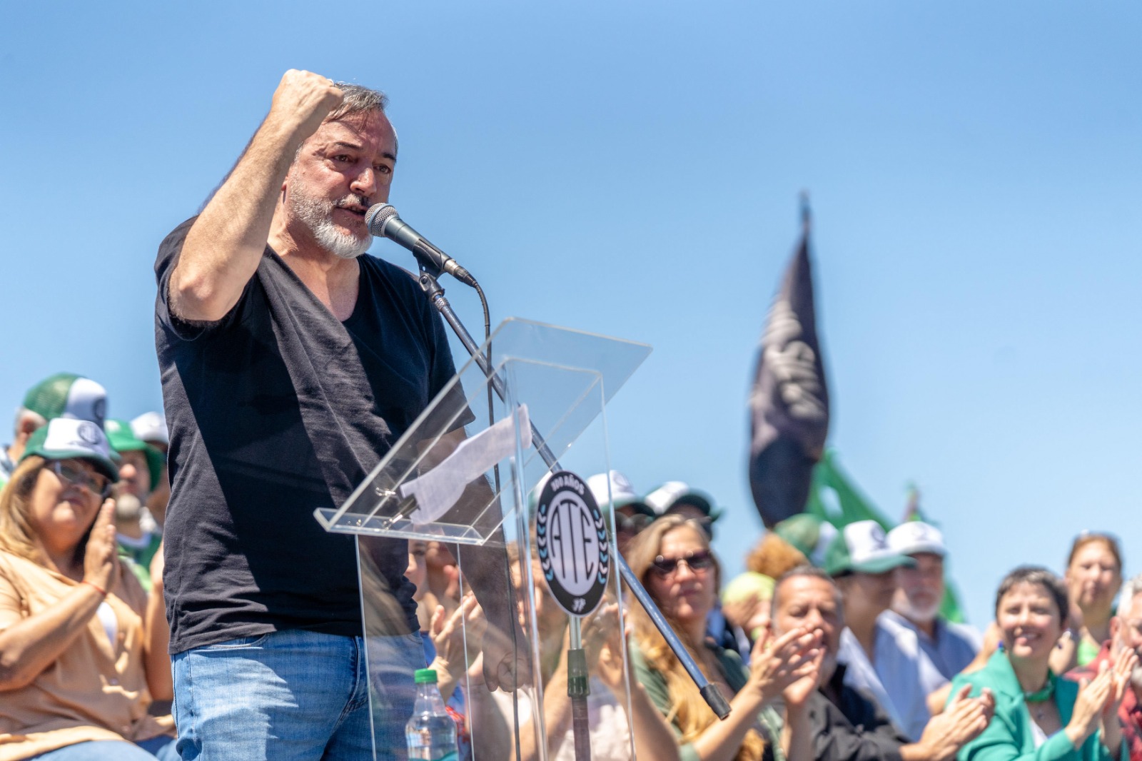  Rodolfo Aguiar, titular de ATE Nacional.