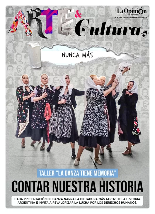 Tapa Arte y Cultura del jueves 2 de noviembre de 2023, Río Gallegos, Santa Cruz, Argentina