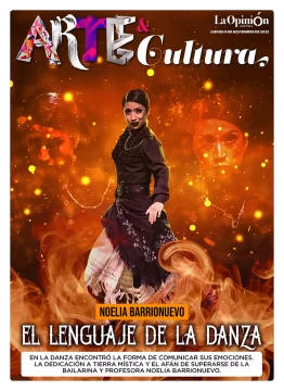 Tapa Arte y Cultura Noelia Barrionuevo del jueves 9 de noviembre de 2023, Río Gallegos, Santa Cruz, Argentina Tapa Arte y Cultura Noelia Barrionuevo del jueves 9 de noviembre de 2023, Río Gallegos, Santa Cruz, Argentina