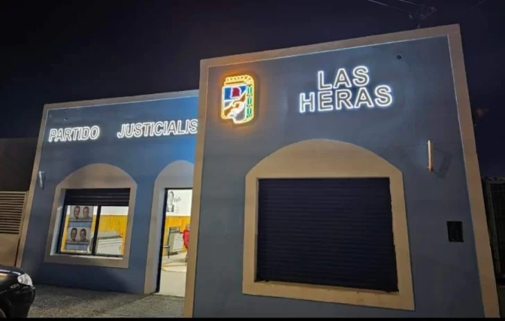 El Partido Justicialista de Las Heras elije a sus nuevas autoridades este domingo