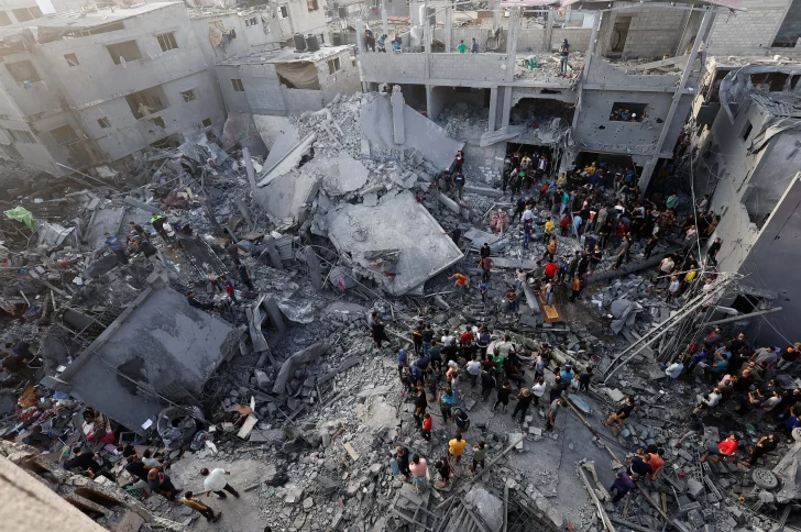 Ya son casi 10.000 los muertos en Gaza debido a los bombardeos israelíes, según Hamas