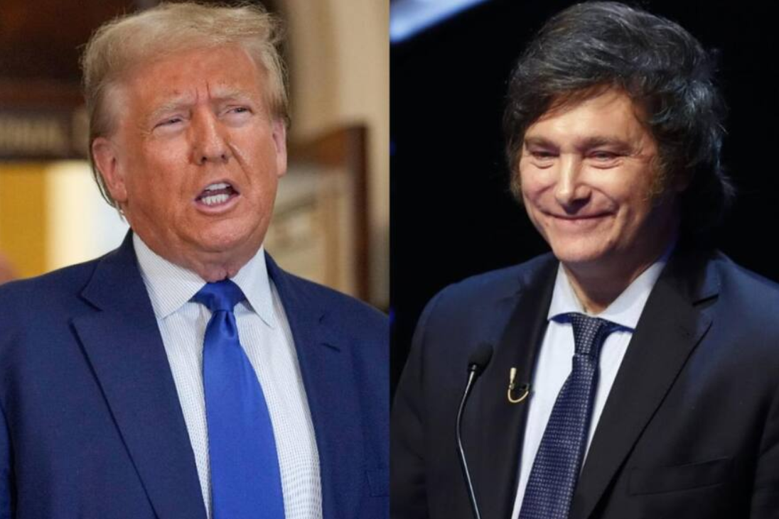 Donald Trump felicitó a Javier Milei: “Harás a la Argentina grande otra vez”