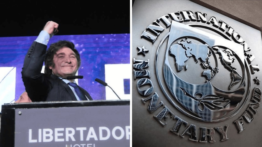 El FMI analiza otorgarle un crédito al gobierno de Javier Milei El FMI analiza otorgarle un crédito al gobierno de Javier Milei