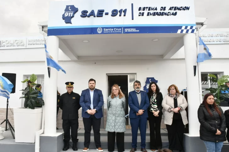 Alicia Kirchner inauguró la Central de Atención de Emergencias y el servicio 911