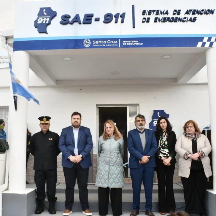 Alicia Kirchner inauguró la Central de Atención de Emergencias y el servicio 911