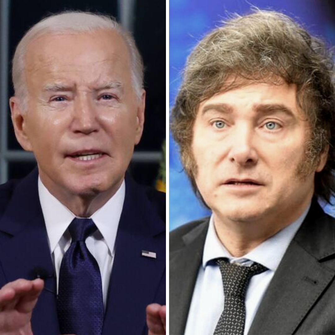 Joe Biden llamó a Javier Milei para felicitarlo, pero confirmó que no asistirá a la asunción