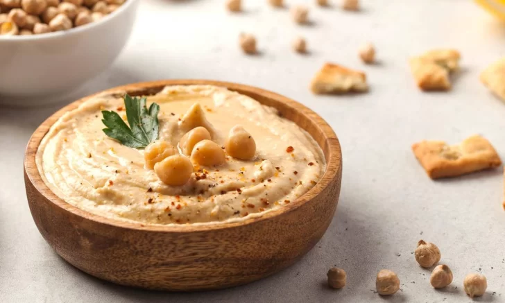 Receta de hummus de garbanzo: un dip delicioso y muy fácil de preparar