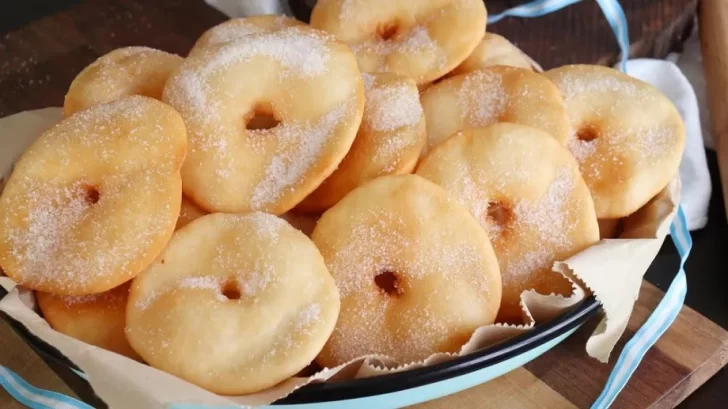 Receta de tortas fritas con harina leudante fácil y rápida