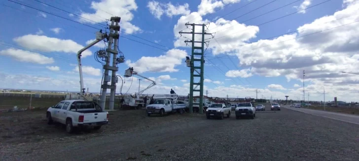 ¿A qué hora volverá la luz en los barrios de Río Gallegos afectados por el corte?