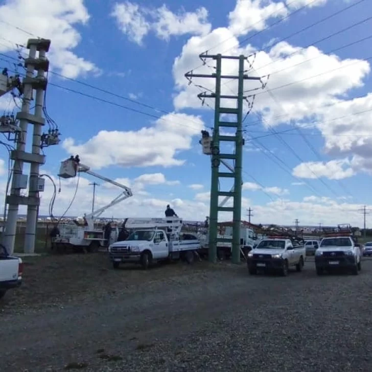 ¿A qué hora volverá la luz en los barrios de Río Gallegos afectados por el corte?