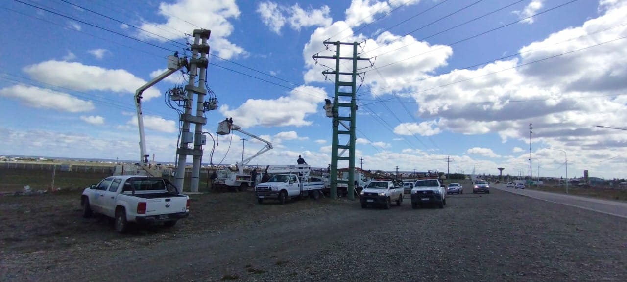 ¿A qué hora volverá la luz en los barrios de Río Gallegos afectados por el corte?
