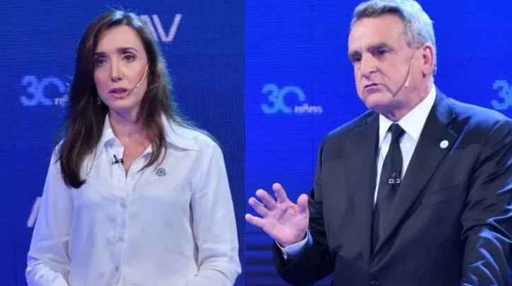 Debate de los candidatos a vicepresidente: el fuerte cruce entre Rossi y Villaruel