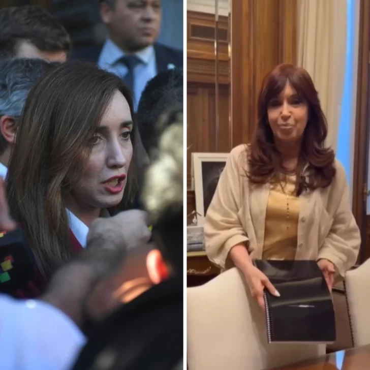 Cristina Kirchner recibió a Victoria Villarruel en el Senado: “Fue una reunión histórica para todos los argentinos”