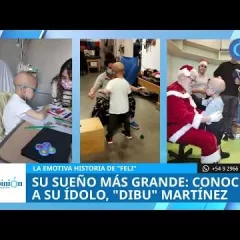 La historia de “Feli”, el niño que superó la quimioterapia gracias al “Dibu” Martínez