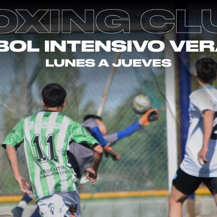 Escuela de fútbol intensivo del Boxing Club: ¿Cómo anotarse?