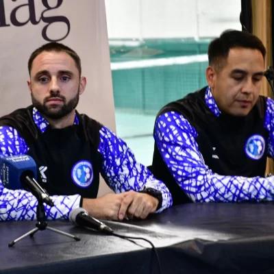 Bancruz presentó su nueva camiseta, cuerpo técnico y convenio con el Boxing Club